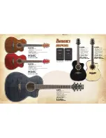 Preview for 22 page of Ibanez Ambiance Series A200E Brochure