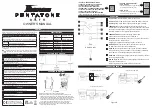 Ibanez PENTATONE GATE Owner'S Manual preview