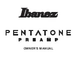 Ibanez PENTATONE Owner'S Manual preview