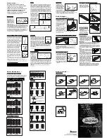 Ibanez RG120 Instruction Manual preview