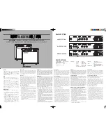 Preview for 4 page of Ibanez TB25 Owner'S Manual