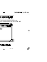 Ibanez Tone Blaster 15 Owner'S Manual preview