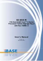 IBASE Technology 11th Gen Intel Core U-Series User Manual preview