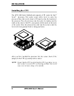 Preview for 12 page of IBASE Technology AFW-3000 User Manual