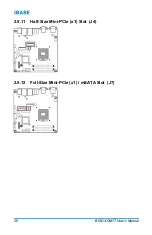 Предварительный просмотр 34 страницы IBASE Technology BISD3-QM77 User Manual