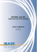 Предварительный просмотр 1 страницы IBASE Technology BYTEM-123-PC User Manual