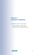 Предварительный просмотр 17 страницы IBASE Technology CMI203 Series User Manual