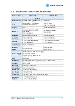 Preview for 9 page of IBASE Technology CMI211 User Manual