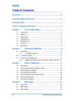 Preview for 6 page of IBASE Technology ET870 Series User Manual