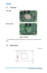 Предварительный просмотр 14 страницы IBASE Technology ET875 Series User Manual