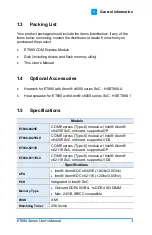 Preview for 11 page of IBASE Technology ET880 Series User Manual