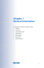 Preview for 9 page of IBASE Technology ET976 User Manual