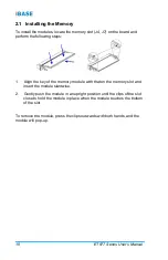 Предварительный просмотр 18 страницы IBASE Technology ET977 User Manual