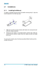 Preview for 16 page of IBASE Technology ET980 Series User Manual