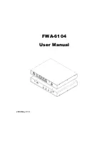 Предварительный просмотр 1 страницы IBASE Technology FWA-6104 User Manual