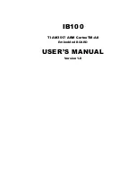 Preview for 1 page of IBASE Technology IB100 User Manual