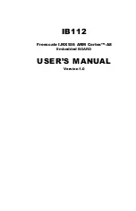 Предварительный просмотр 1 страницы IBASE Technology IB112 User Manual