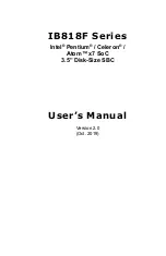 Preview for 3 page of IBASE Technology IB818 User Manual