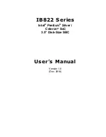 Предварительный просмотр 1 страницы IBASE Technology IB822 Series User Manual