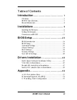 Preview for 3 page of IBASE Technology IB835F User Manual