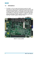 Предварительный просмотр 10 страницы IBASE Technology IB837 Series User Manual