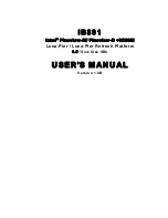 Предварительный просмотр 1 страницы IBASE Technology IB891 User Manual