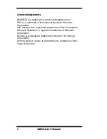 Preview for 2 page of IBASE Technology IB898 User Manual