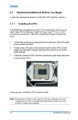 Предварительный просмотр 20 страницы IBASE Technology IB990AF User Manual