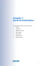 Preview for 9 page of IBASE Technology IB995 User Manual