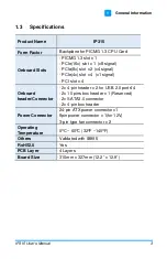 Preview for 11 page of IBASE Technology IP315 User Manual