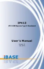 Предварительный просмотр 1 страницы IBASE Technology IP413 Series User Manual