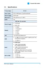 Предварительный просмотр 11 страницы IBASE Technology IP413 Series User Manual