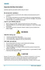 Preview for 4 page of IBASE Technology IP414 User Manual