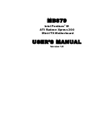 Preview for 1 page of IBASE Technology MB879 User Manual