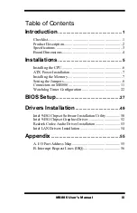 Preview for 3 page of IBASE Technology MB886 User Manual