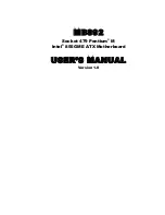 Предварительный просмотр 1 страницы IBASE Technology MB892 User Manual