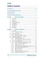 Preview for 6 page of IBASE Technology MB995 User Manual