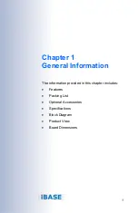 Preview for 9 page of IBASE Technology MB998 Series User Manual