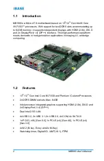 Preview for 10 page of IBASE Technology MB998 Series User Manual