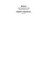 Preview for 1 page of IBASE Technology MI805 User Manual