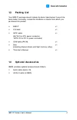 Preview for 11 page of IBASE Technology MI811F Series User Manual