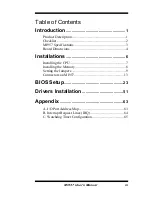 Preview for 3 page of IBASE Technology MI957 User Manual