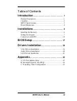 Preview for 3 page of IBASE Technology MI959 User Manual