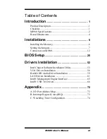 Preview for 3 page of IBASE Technology MI980 User Manual