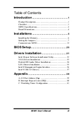 Preview for 3 page of IBASE Technology MI981 User Manual