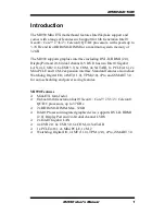 Preview for 5 page of IBASE Technology MI990 User Manual