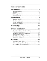 Preview for 4 page of IBASE Technology MI991 User Manual