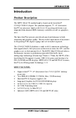 Preview for 5 page of IBASE Technology MI991AF User Manual