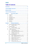 Preview for 6 page of IBASE Technology MI992 User Manual