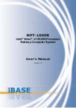 Предварительный просмотр 1 страницы IBASE Technology MPT-1000R User Manual